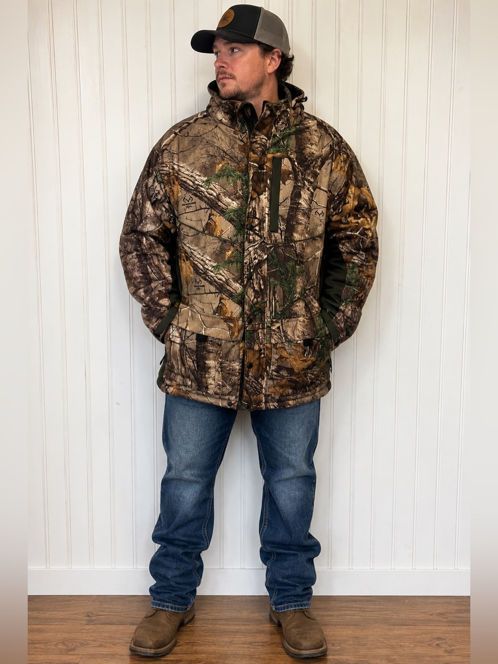 North 49 Performance Men’s Realtree Xtra Camo Hunting Jacket Outdoor Coat